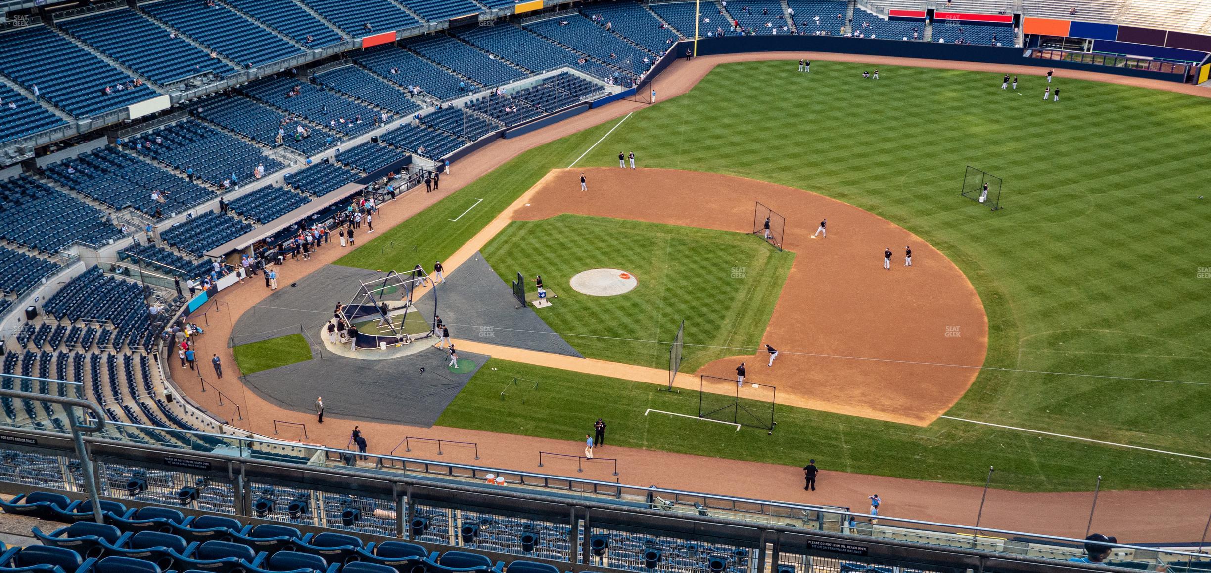 Seating view for Yankee Stadium Section Grandstand Level 415