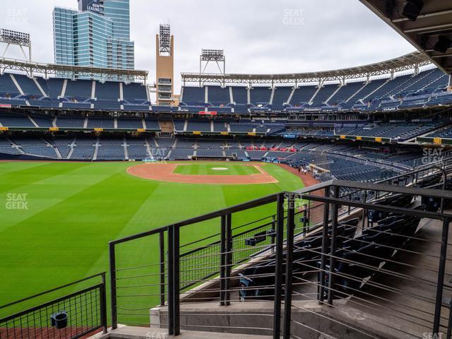 Seating view for Petco Park Section Western Metal Building Suite 4 F