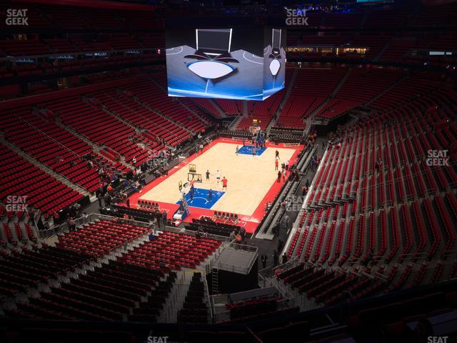 Seating view for Little Caesars Arena Section Mezzanine 18