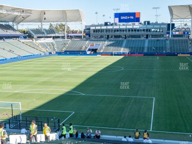 Seating view for Dignity Health Sports Park Section 120