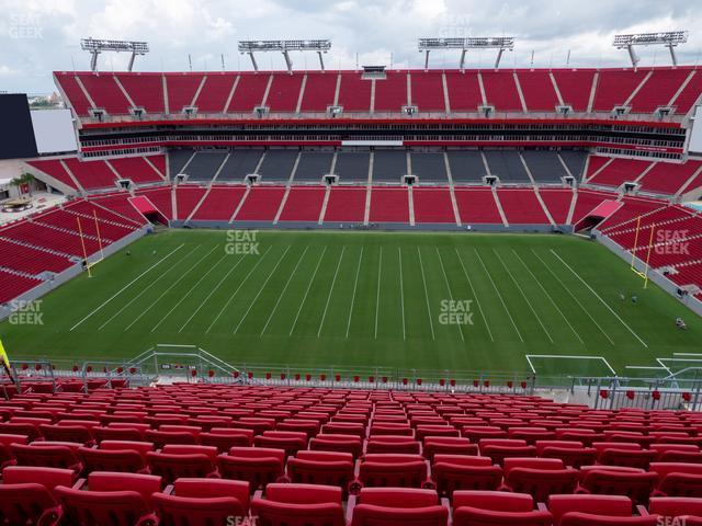 Seating view for Raymond James Stadium Section 336