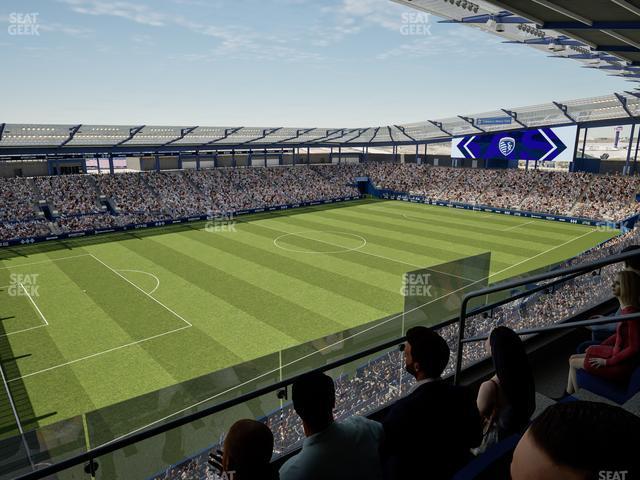 Seating view for Children's Mercy Park Section Suite 501