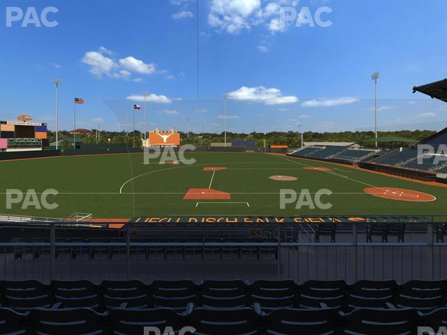 Seating view for UFCU Disch-Falk Field Section 111