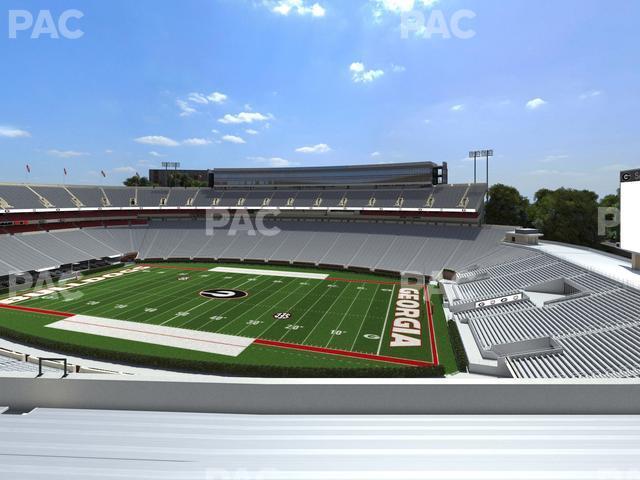 Seating view for Sanford Stadium Section 303