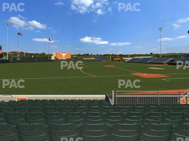 Seating view for UFCU Disch-Falk Field Section L 2