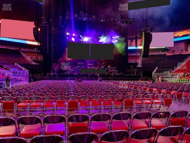 Seating view for KFC Yum! Center Section Floor 4