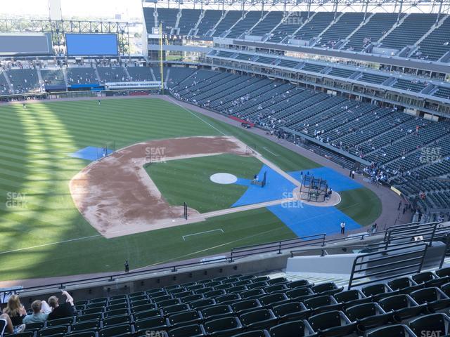 Seating view for Guaranteed Rate Field Section 542