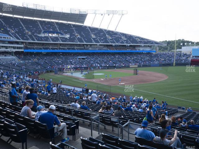 Seating view for Kauffman Stadium Section 242