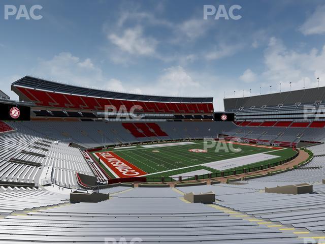 Seating view for Bryant Denny Stadium Section Bb