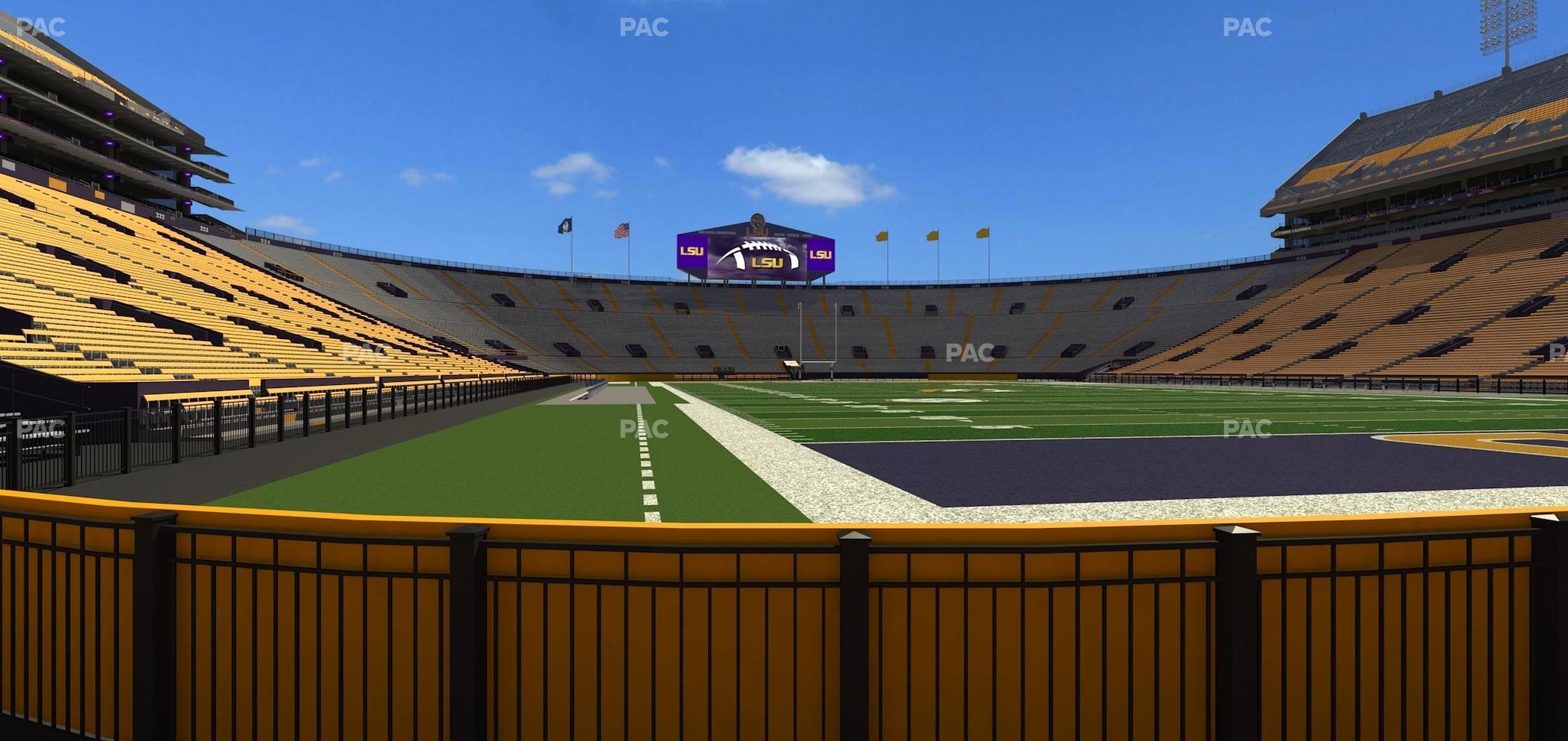 Seating view for Tiger Stadium Section Box 47