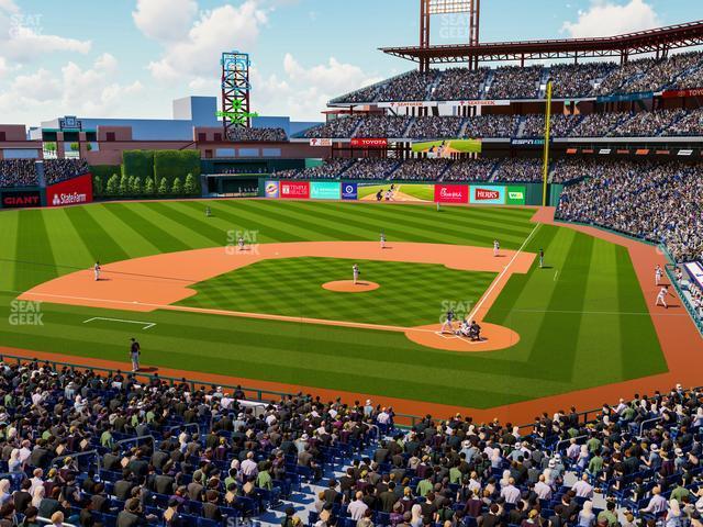 Seating view for Citizens Bank Park Section Suite 27