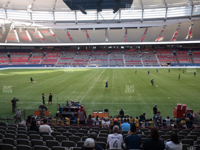 Seating view for BC Place Stadium Section 214