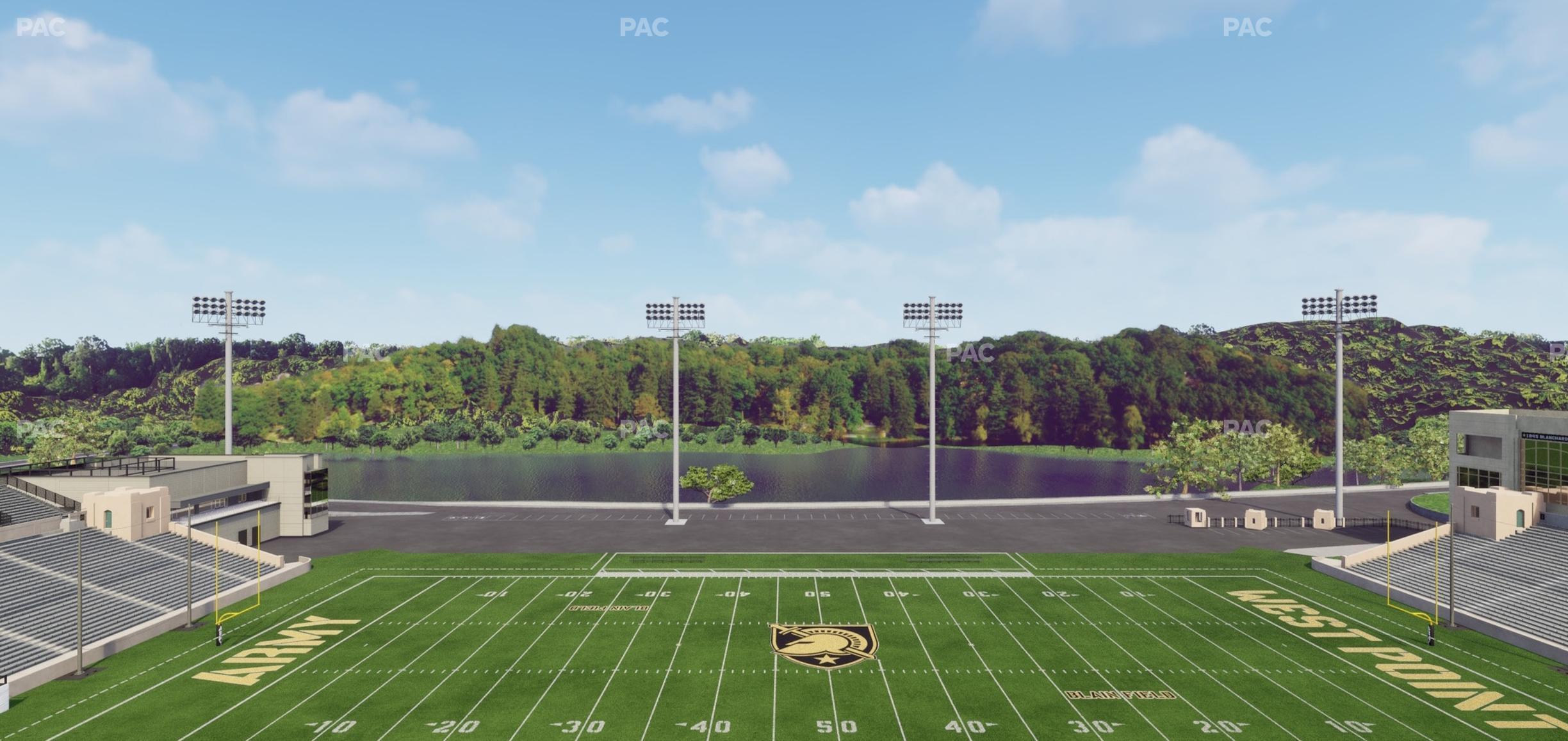 Seating view for Michie Stadium Section U 13