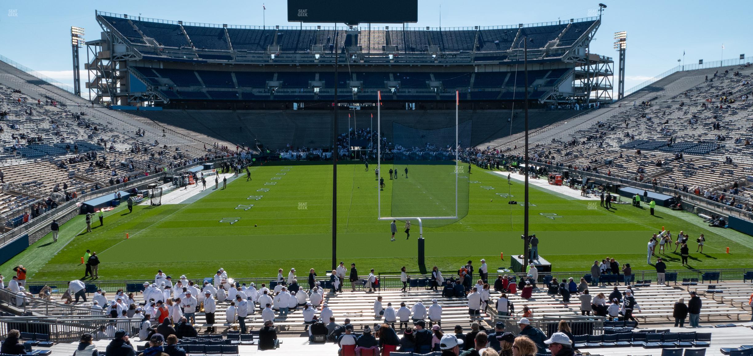 Seating view for Beaver Stadium Section North G