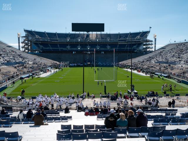 Seating view for Beaver Stadium Section North G