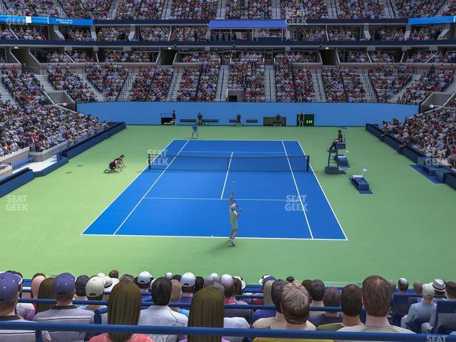 Seating view for Arthur Ashe Stadium Section Suite 123