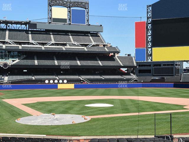 Seating view for Citi Field Section Delta Sky360 Club C