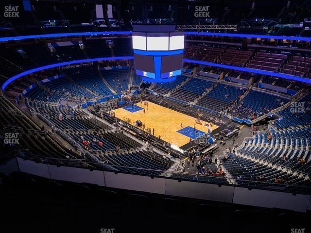 Seating view for Kia Center Section 205