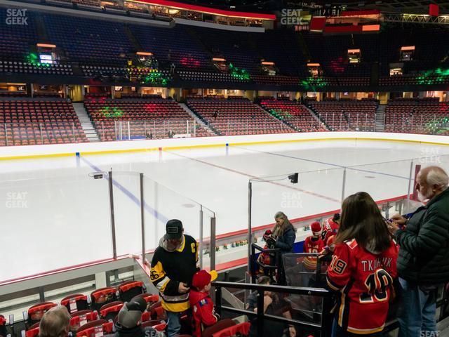 Seating view for Scotiabank Saddledome Section 108