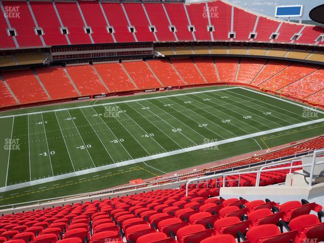 Seating view for GEHA Field at Arrowhead Stadium Section 304