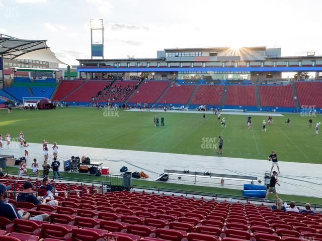 Seating view for Toyota Stadium Section 128