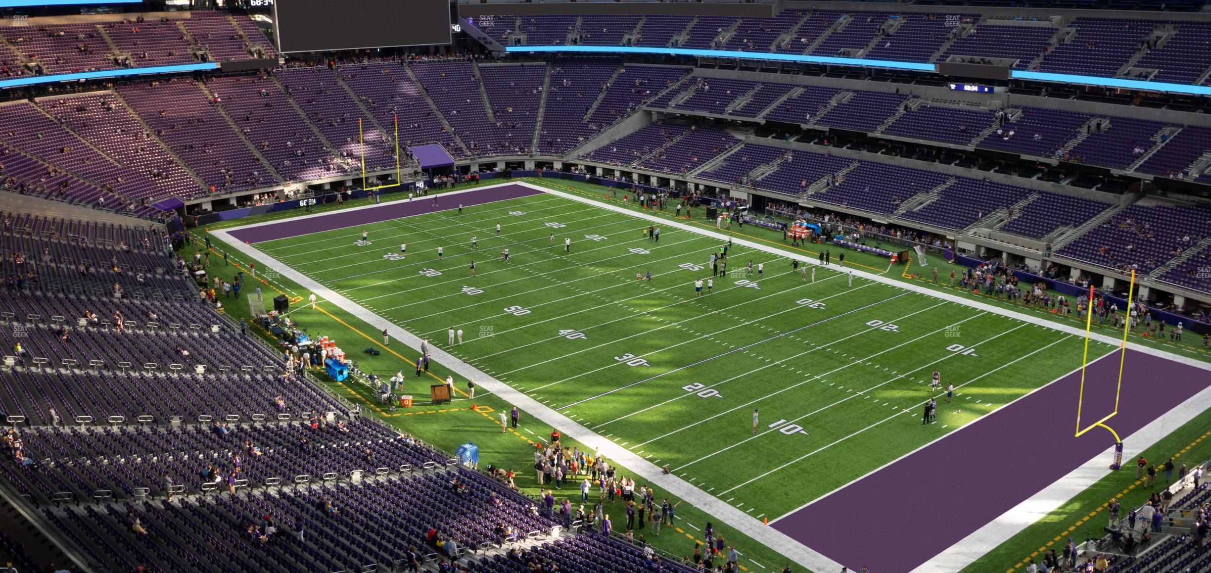 Seating view for U.S. Bank Stadium Section 305