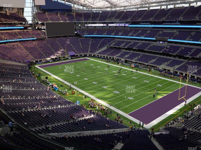 Seating view for U.S. Bank Stadium Section 305