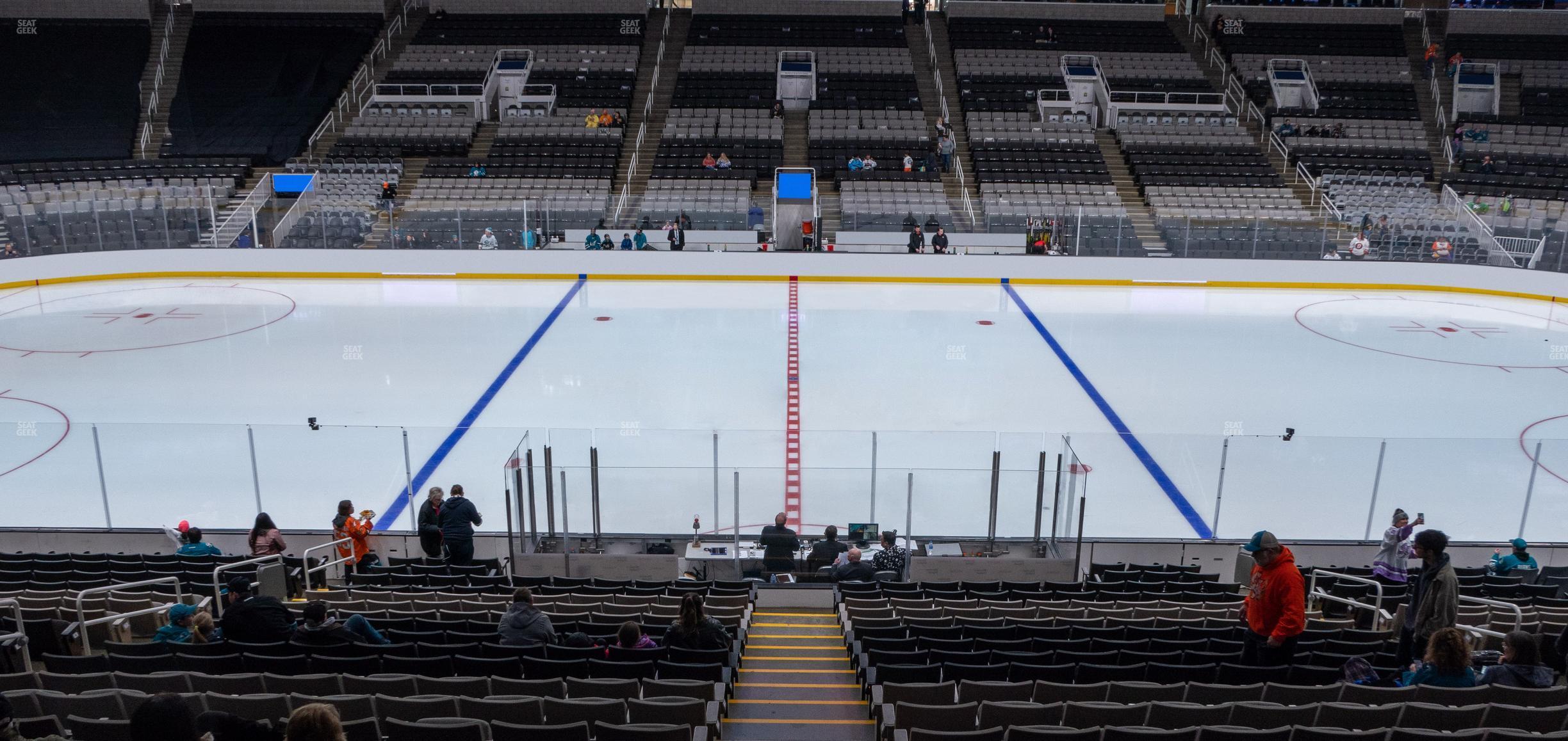 Seating view for SAP Center at San Jose Section 115