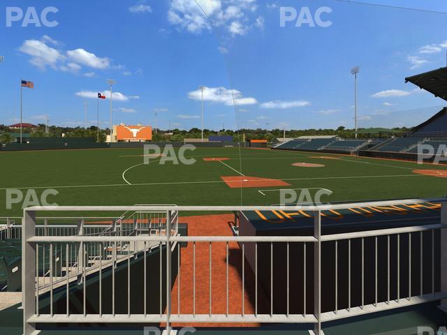 Seating view for UFCU Disch-Falk Field Section L 1