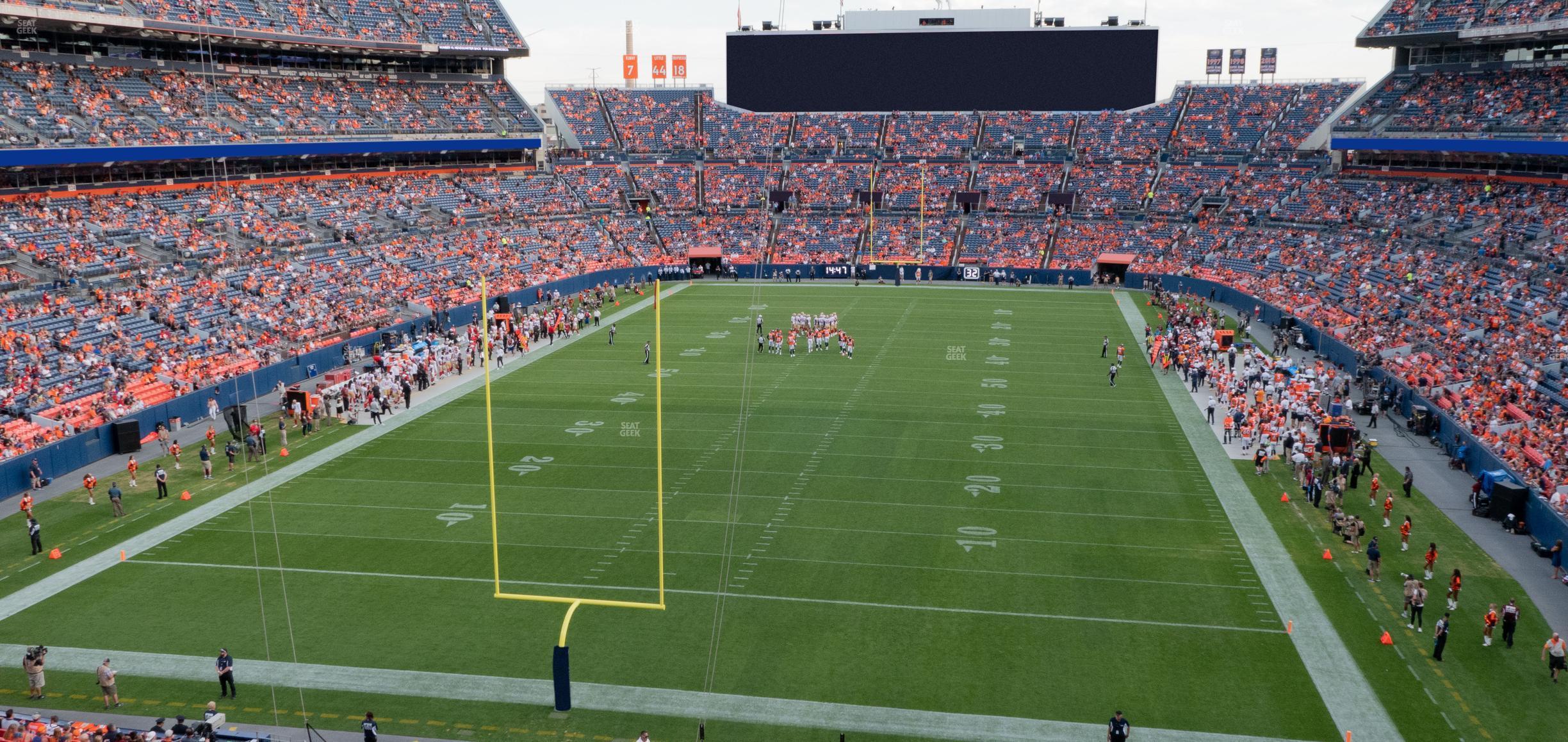 Seating view for Empower Field at Mile High Section 322