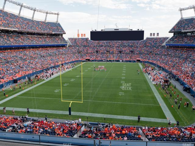 Seating view for Empower Field at Mile High Section 322