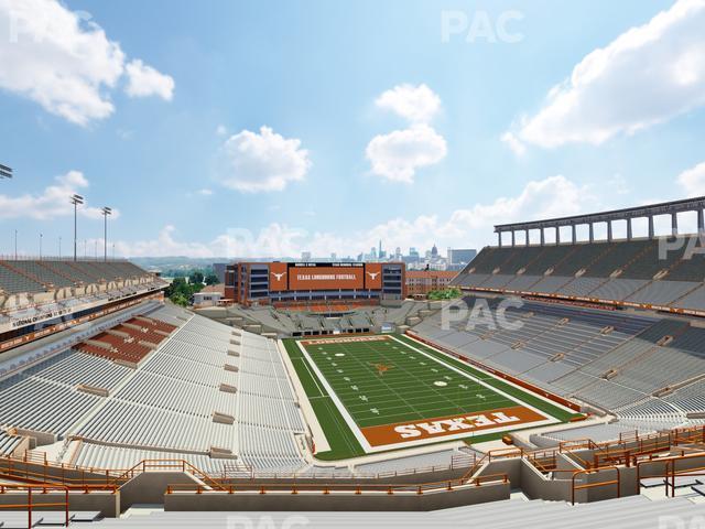 Seating view for Darrell K Royal - Texas Memorial Stadium Section 118