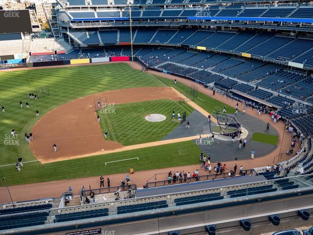 Seating view for Yankee Stadium Section Terrace Level 325