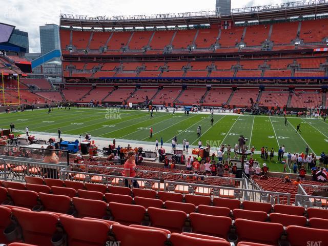 Seating view for Huntington Bank Field Section 135 B