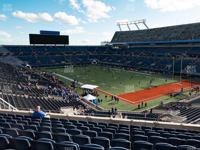 Seating view for Camping World Stadium Section Plaza 52