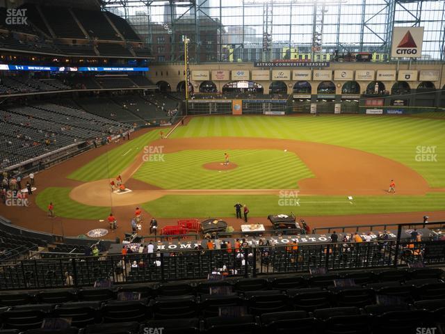 Seating view for Minute Maid Park Section 224