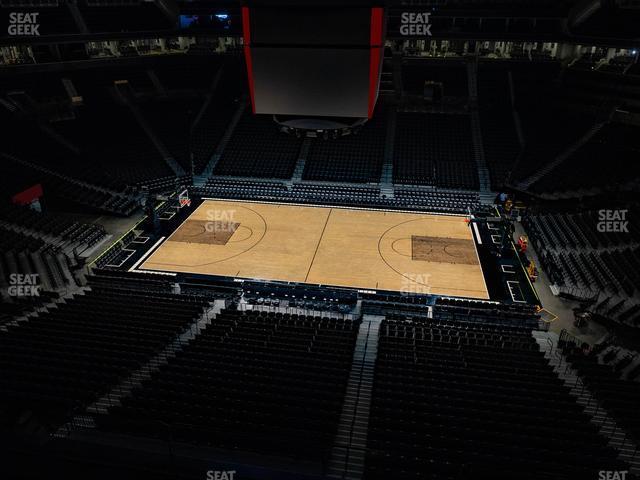 Seating view for Barclays Center Section 207 Wc