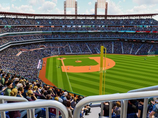 Seating view for Citizens Bank Park Section 305 V