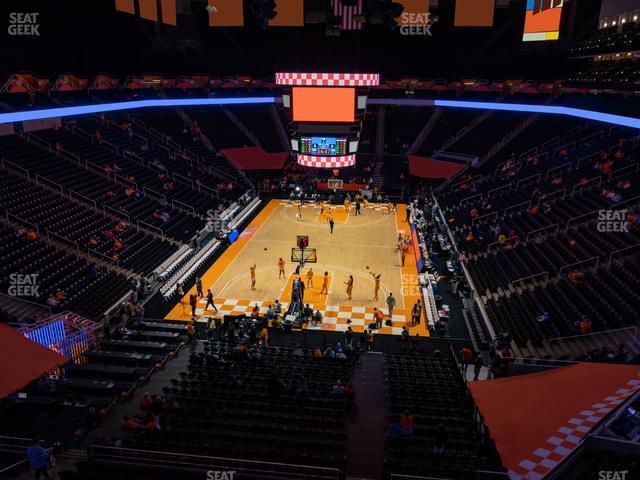 Seating view for Thompson-Boling Arena at Food City Center Section 312