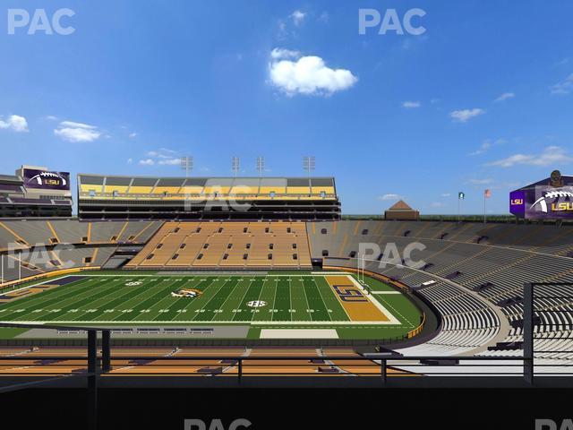 Seating view for Tiger Stadium Section Suite 107