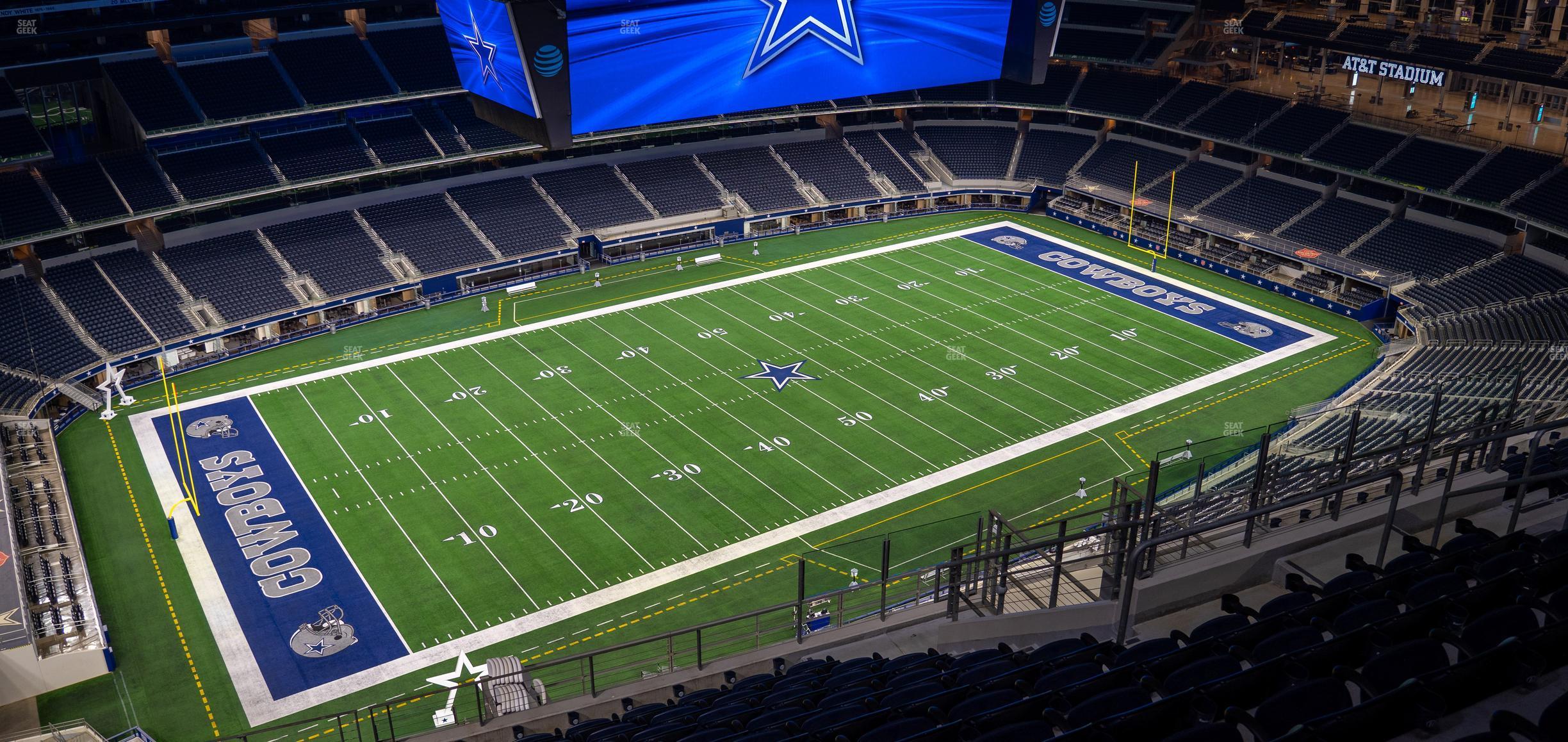 Seating view for AT&T Stadium Section 447