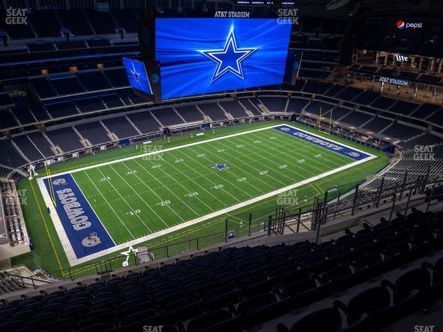 Seating view for AT&T Stadium Section 447