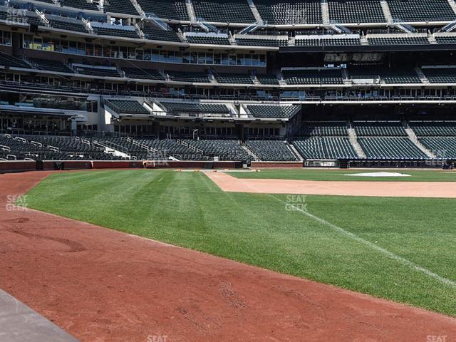 Seating view for Citi Field Section 107