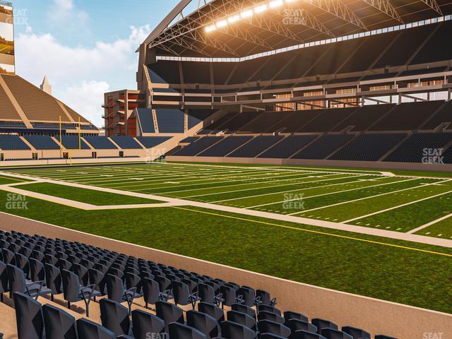 Seating view for Lumen Field Section 131