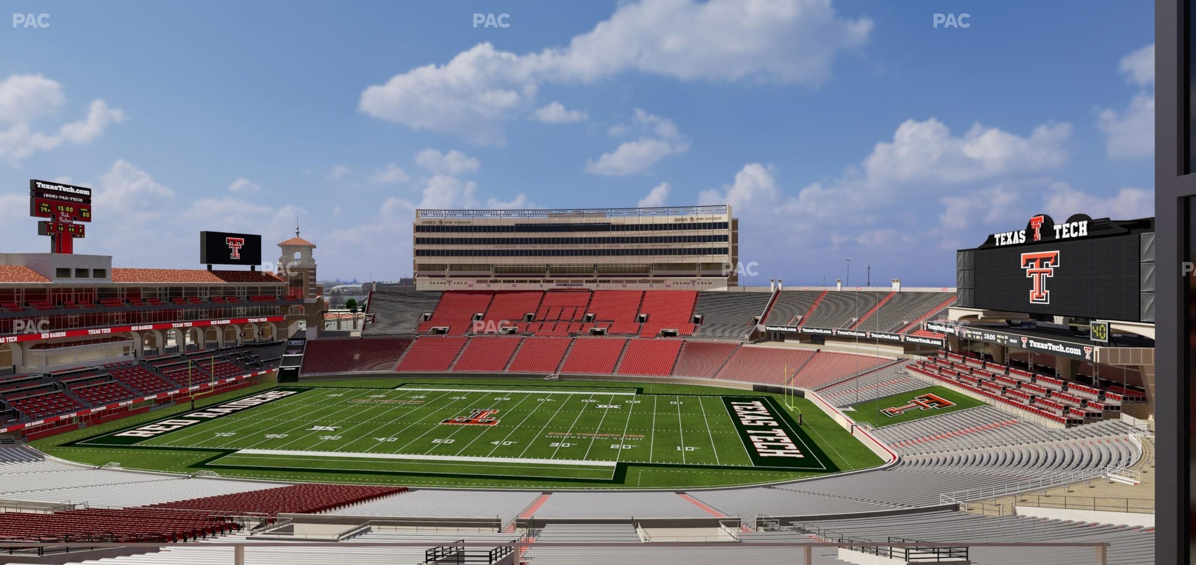 Seating view for Jones AT&T Stadium Section Club Q