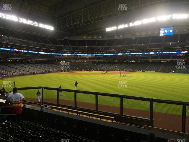 Seating view for Minute Maid Park Section 156