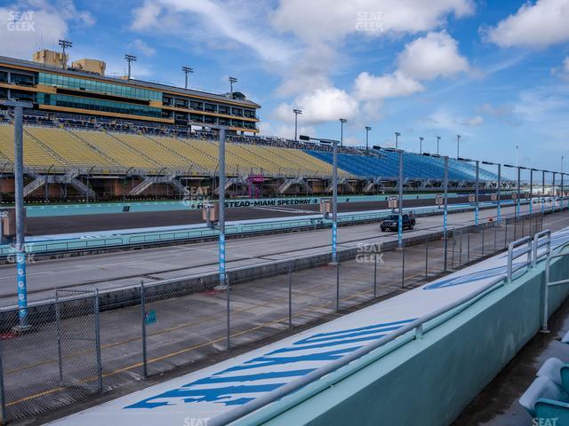 Seating view for Homestead-Miami Speedway Section Pit Road Cabana 10