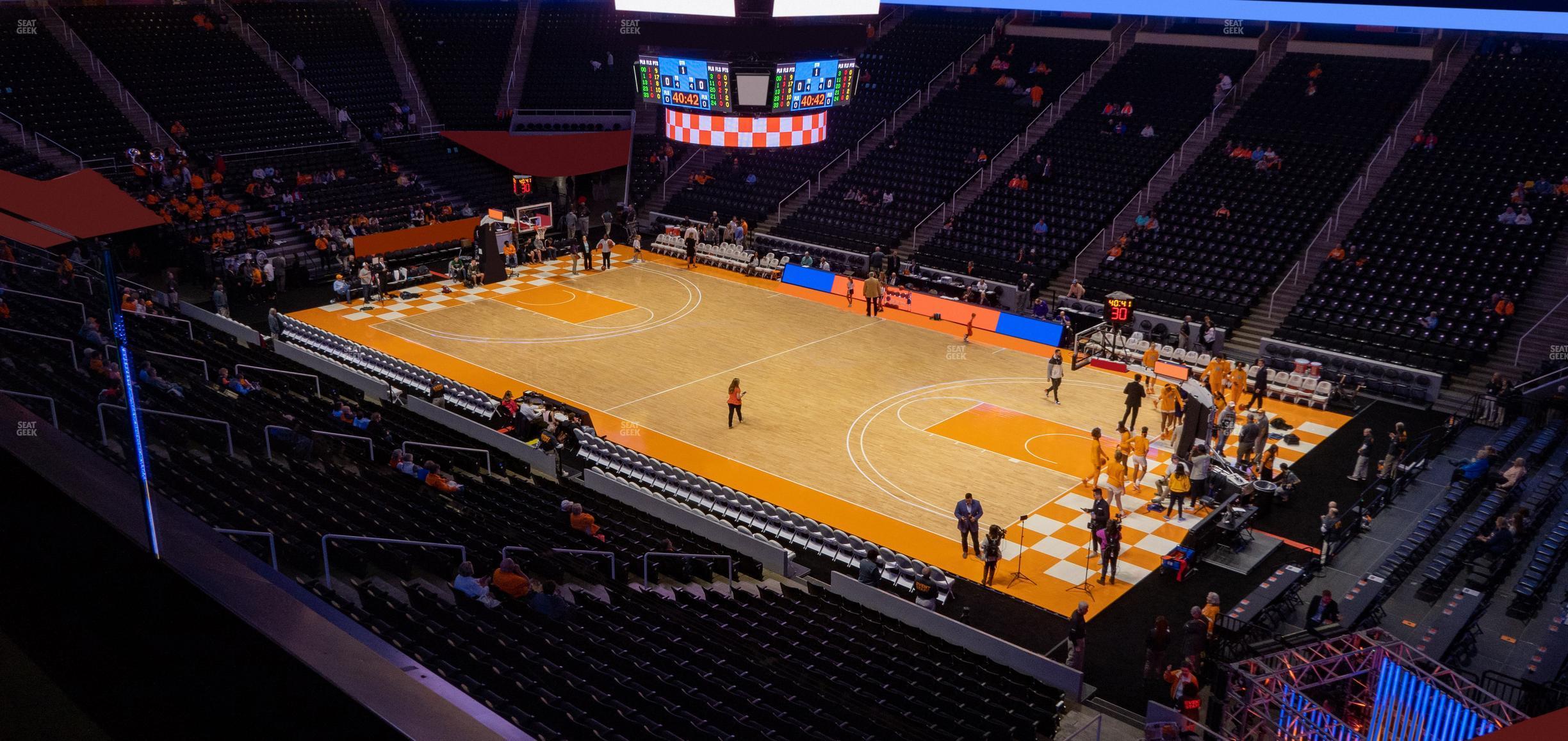 Seating view for Thompson-Boling Arena at Food City Center Section 217