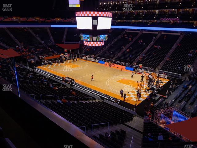 Seating view for Thompson-Boling Arena at Food City Center Section 217