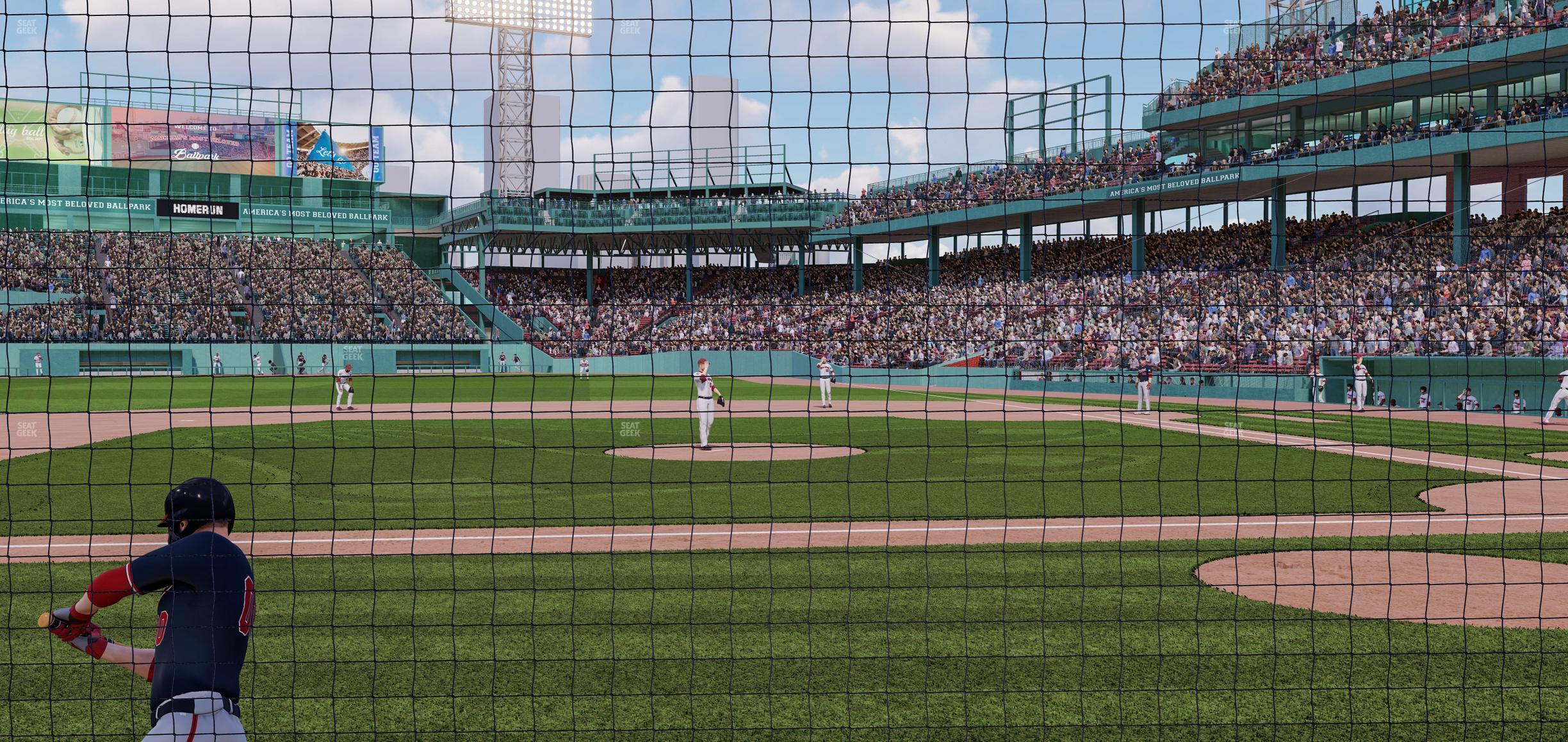 Seating view for Fenway Park Section Field Box Club 59